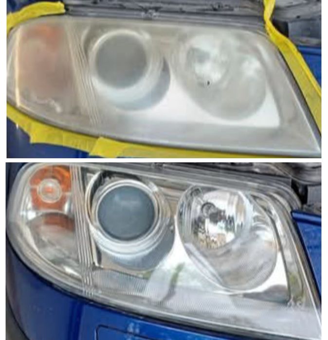 Полиране фарове 20евро.