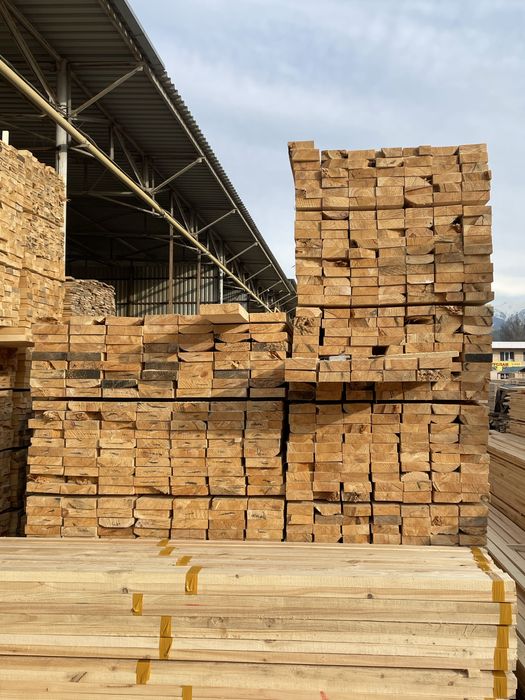 Пиломатериал Рейка Балка Брус Необрезная