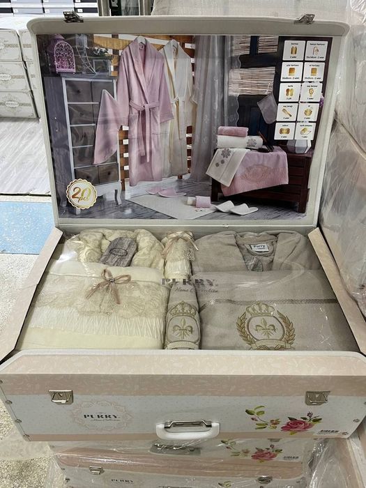 Турецкий банный комплект 20 предметов  доставка бесплатно