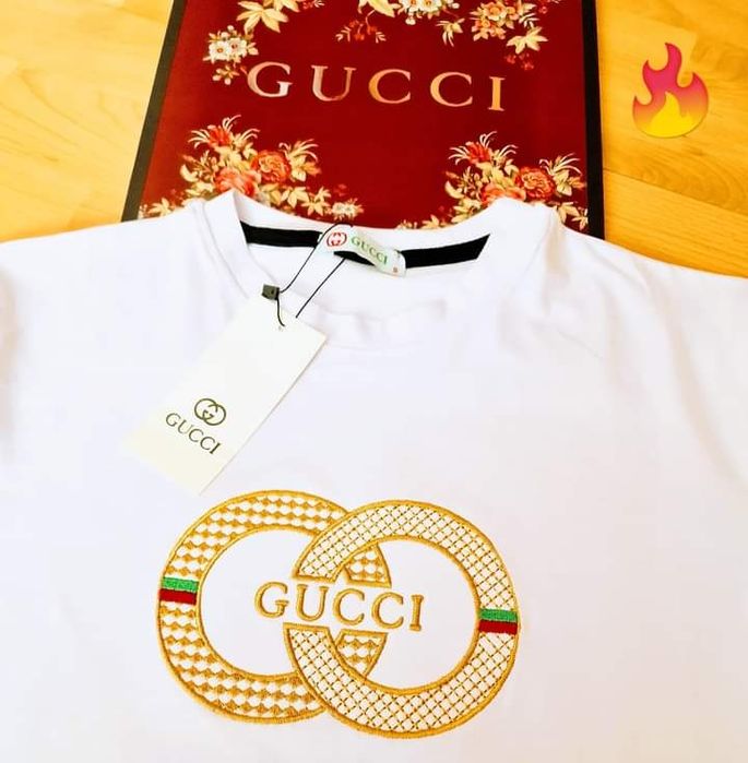 Tricouri unisex, logo brodat, marimi S M L XL