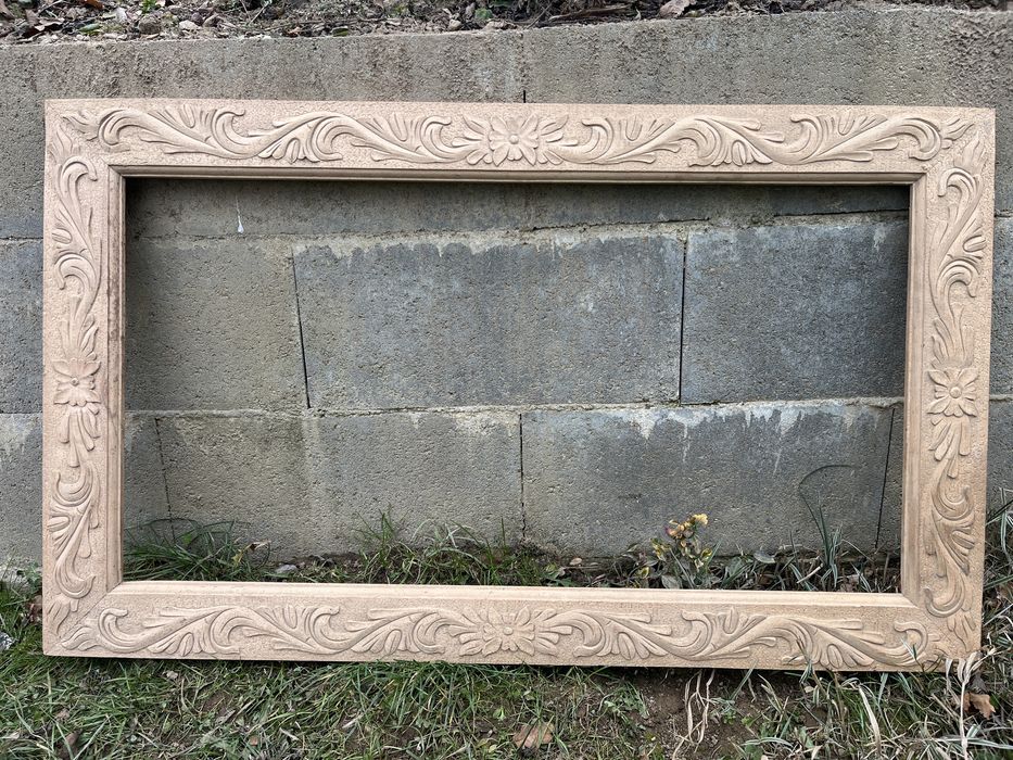 Vand rama tablou din lemn masiv, fag