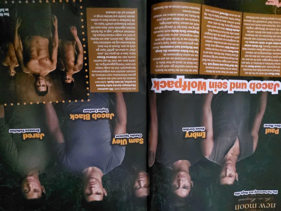 Revista Fantasy editie speciala New Moon Eclipsa Robert Pattinson.