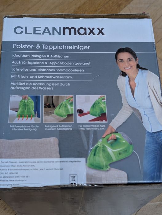 Aspirator cu spalare pentru tapiterii, covoare, mochete