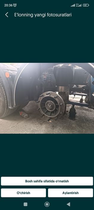 Lentyaga ustanovka qilamiz