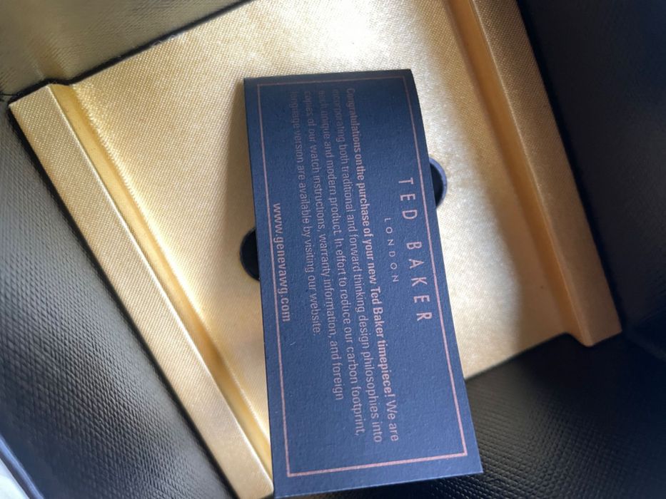 Ceas TED Baker rosé gold, produs Nou