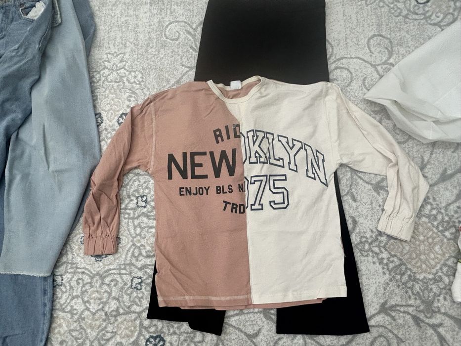 Зара джинсы кофта 13-14 лет