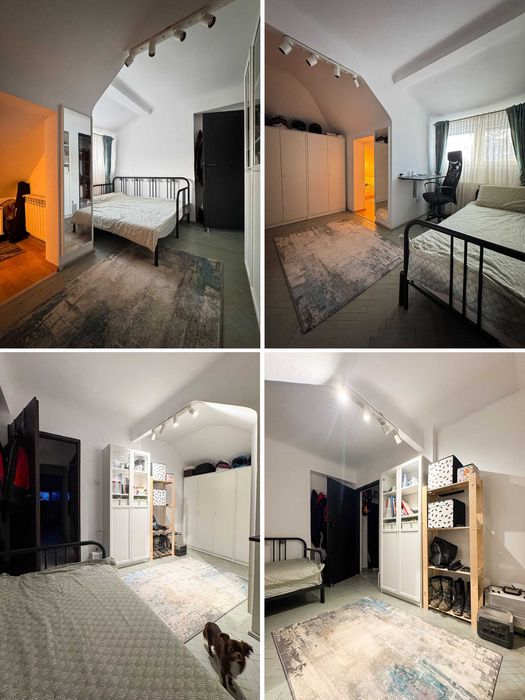 Apartament renovat cu 2 camere in vila cu curte in zona Domenii