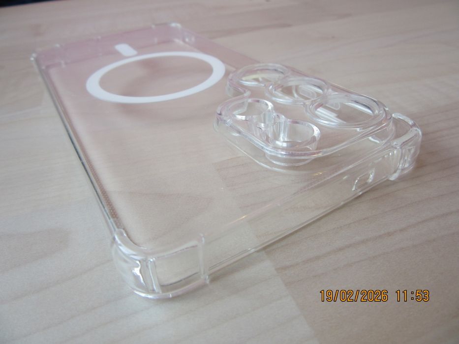 Samsung Galaxy S26 Ultra S26+ / Удароустойчив MagSafe силиконов кейс