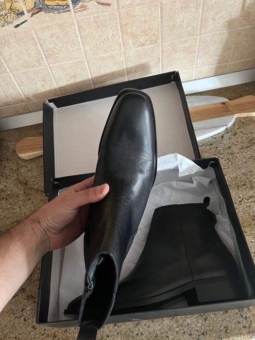 KURT GEIGER  ghete piele neagra marimea 44