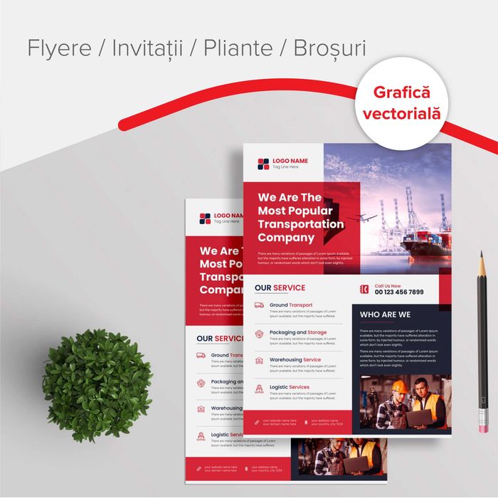 Servicii de Design Grafic Profesional / Designer Grafic