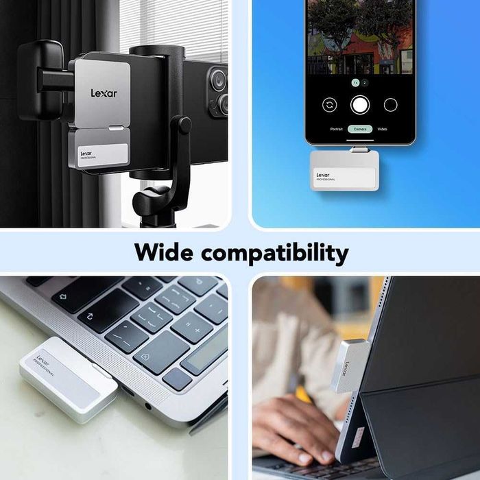 Lexar Компактный Высокоскоростной с Type-c. Есть доставка