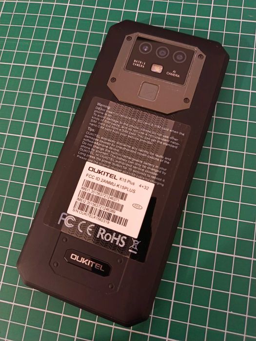 Telefon Oukitel K15 Plus – 10 000 mAh, ideal pentru muncă și șantier