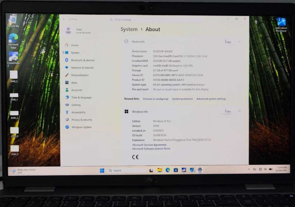 Лаптоп - Dell Latitude 5531