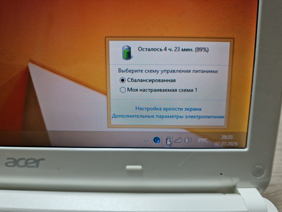 Нетбук АСЕR в отличном состоянии.