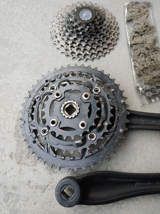 Курбели Miranda 175 + заден венец  + верига