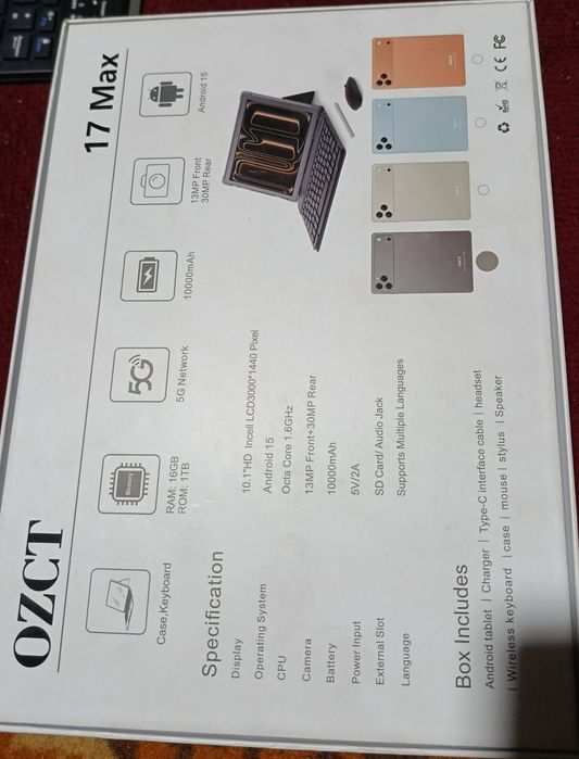 OZCT   17 max ram 1 tb ram 16 gb