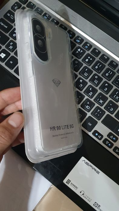 Honor 90 LITE 5G uchun chexol. Прозрачный