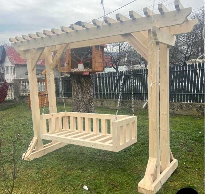 Carporturi,copertine,foisoare ,leagăne ,terase din lemn