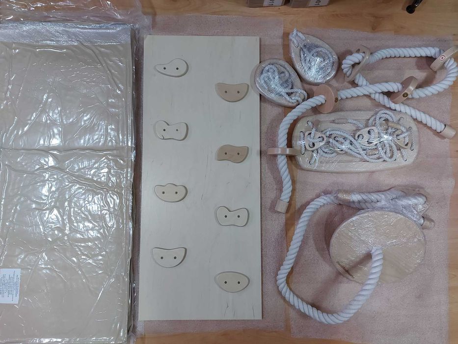 Дървена катерушка Jungle Gym