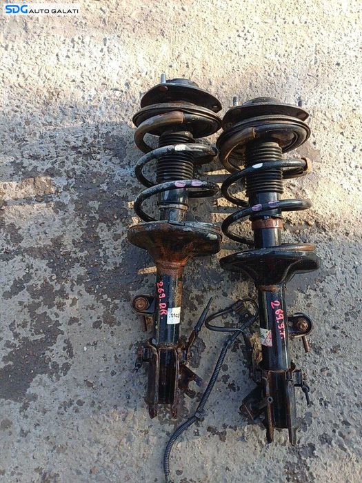 Set Amortizor Amortizoare Telescop Telescoape Fata Stanga Dreapta Complete cu Arcuri si Flanse Hyundai Tucson 1 2.0 CRDI 2004 - 2010 Cod AG0316MT, AG0317MT [GB1018]