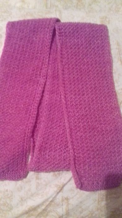 Шал розов зимен не много широк