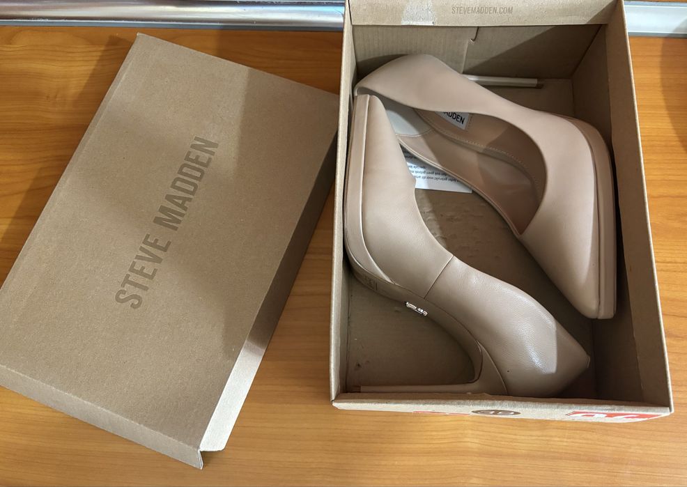 Steve Madden бежови токчета