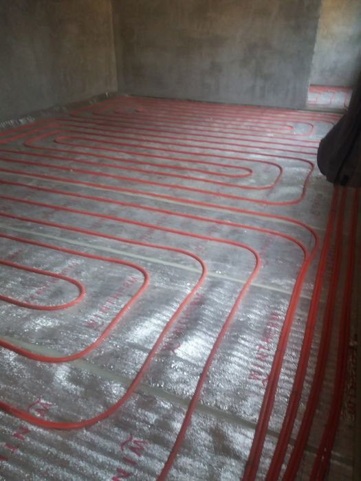 Тёплый пол улитка