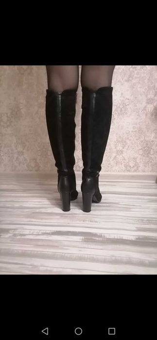 Продам женские демисезонные сапоги