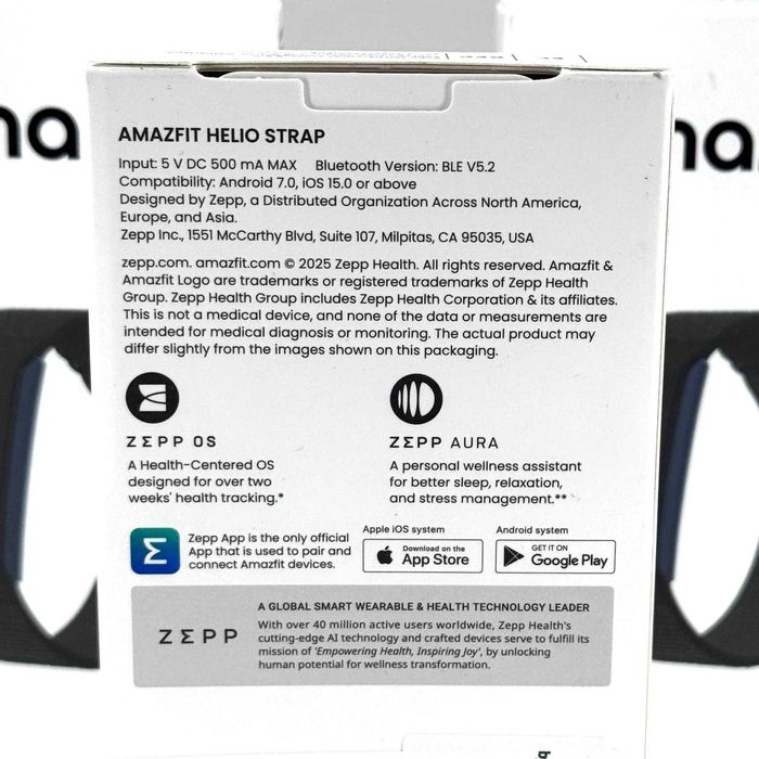 Bratara Amazfit Helio Strap | Sigilata | NOUA | Factura + Garantie | Pret Fix | ID027