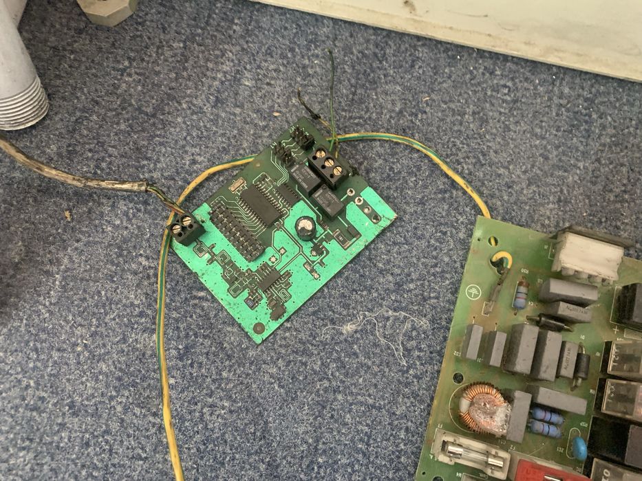 Poarta culisanta placa electrinica elpro 15