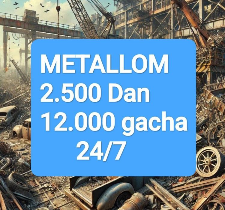 Metallom Perabotka Metallolom Olamiz Металлом Металолом Преработка