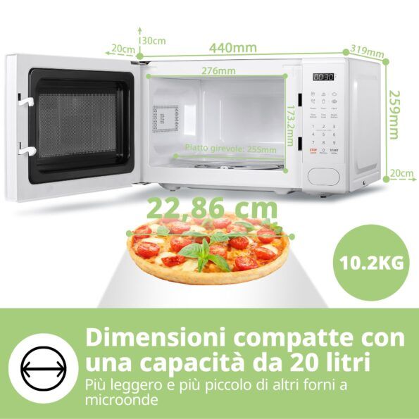 COMFEE CM-E202CC Микровълнова фурна 20L 700W