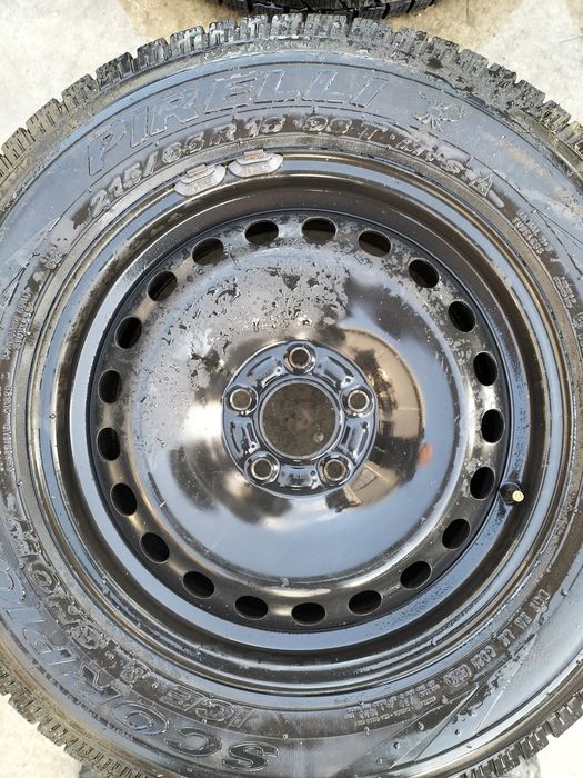 4бр. Железни джанти с гуми 16 цола 5x108 Ford Kuga / Форд Куга