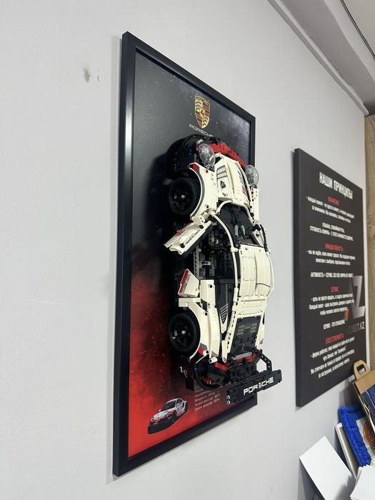 Porsche 911 конструктор картина