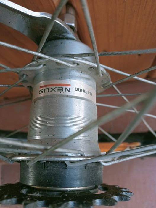 Roata spate 28 butuc Shimano Alfine 8 Roata fata 28 dinam  Set mtb 26