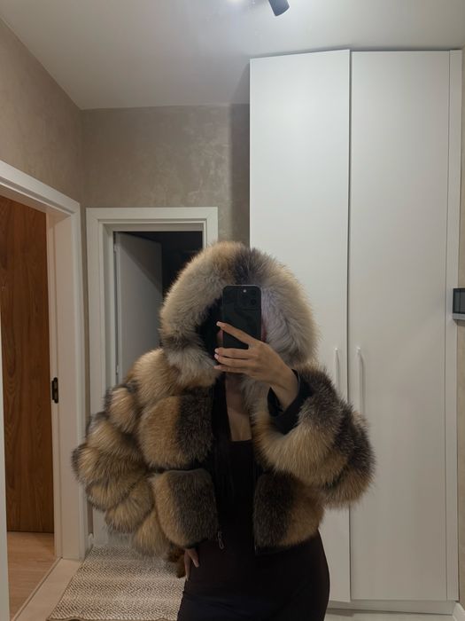 Палто от естествен косъм