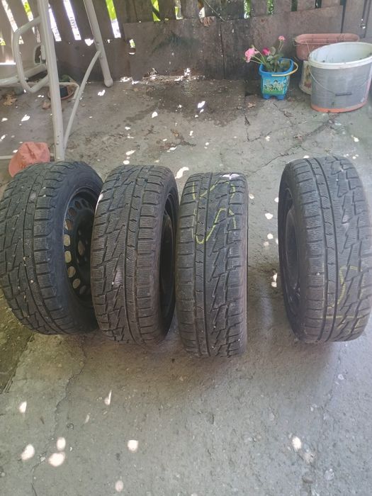 Jante  vw tabla cu anvelope noii de iarna