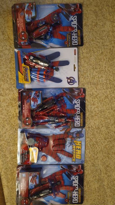 Аксессуары супергероев. Стреляют. Новые