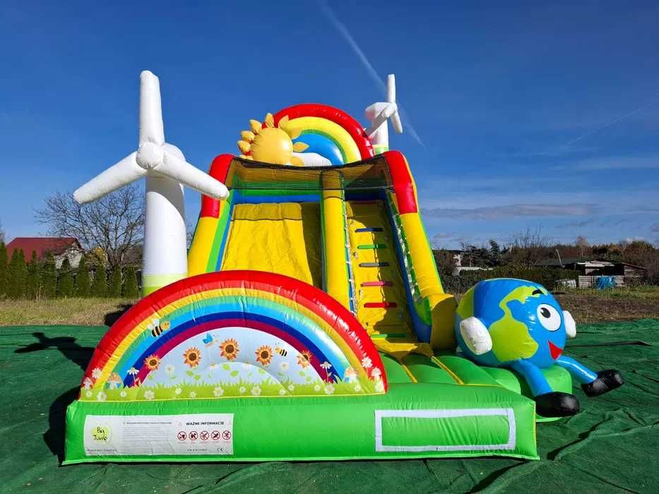 Tobogan gonflabil | Castel gonflabil | Loc de joacă gonflabil | Cursă cu obstacole +48 515 534 373 (WhatsApp)