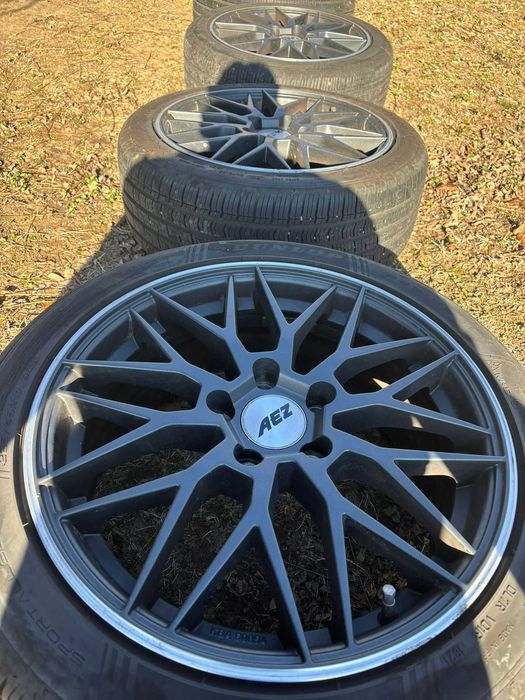 Jante AEZ 225/45 r17 cu anvelope Dunlop All season
