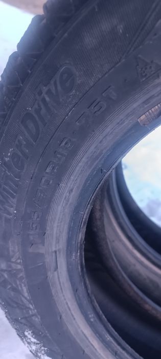 Продам зимние шины на 13