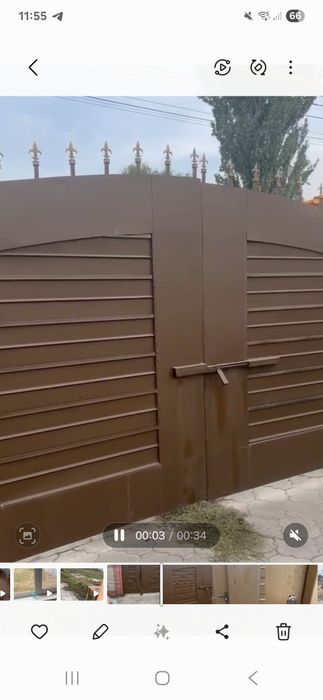 Срочно продам ворота с калиткой