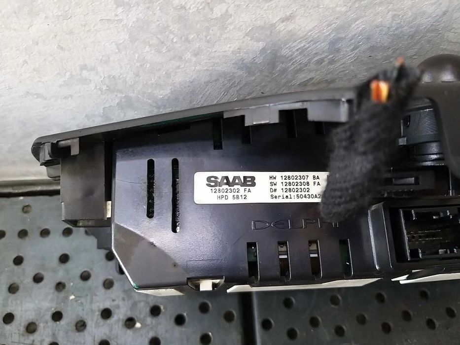 Display bord saab 9 3 12802302fa