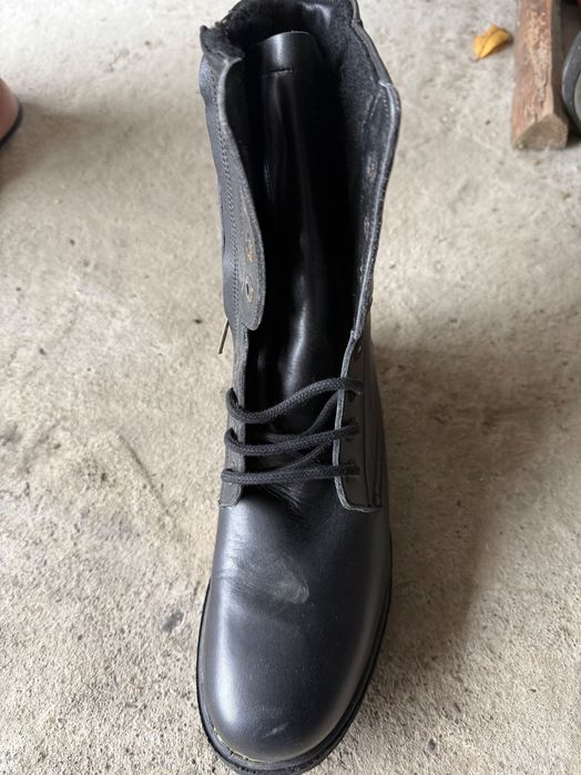 Bocanci militari iarna piele 100%