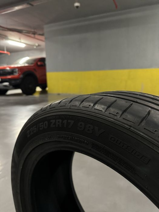 2 бр!  225/50/17 летни гуми KUMHO