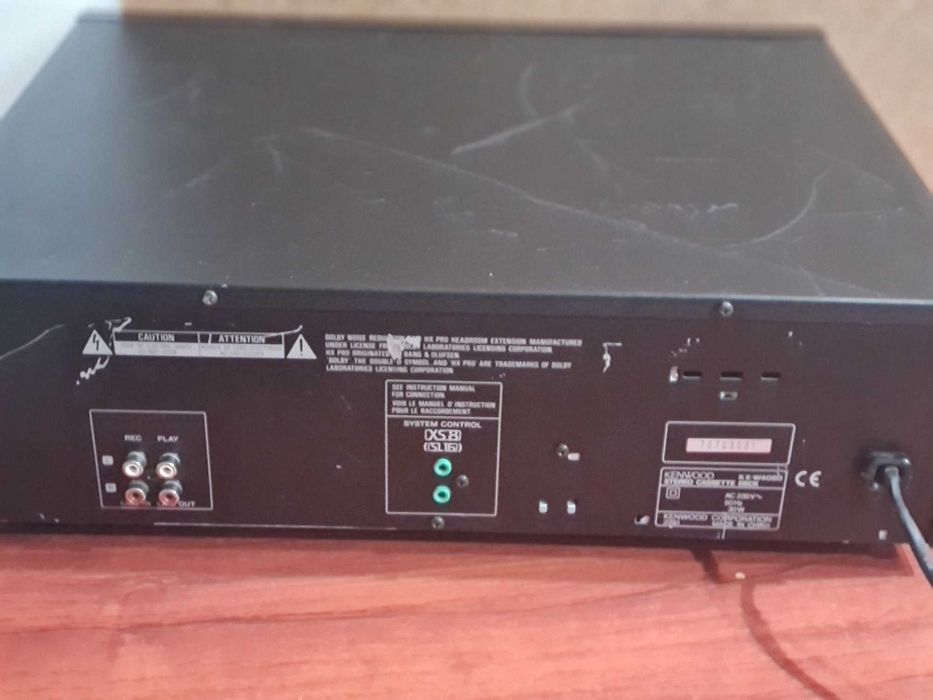Dublu casetofon deck Kenwood KX-W4080