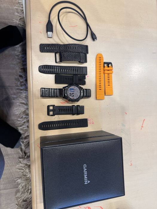 Garmin Fenix 6X Sapphire - Carbon Gray