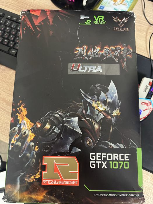 GeForce GTX1070 8GB  видеокарта