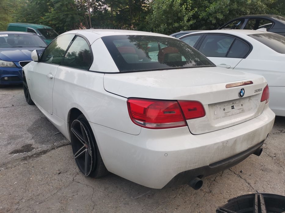 на части 335i e93
306кс n54 bmw e93 м пакет cic нави волан с пера