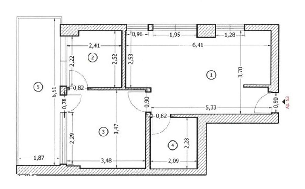 2 camere cu parcare rond OMV | PIPERA